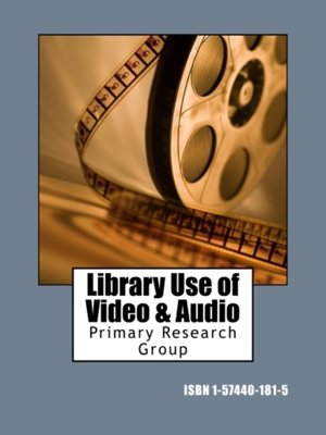 cover image of Library Use of Video & Audio
